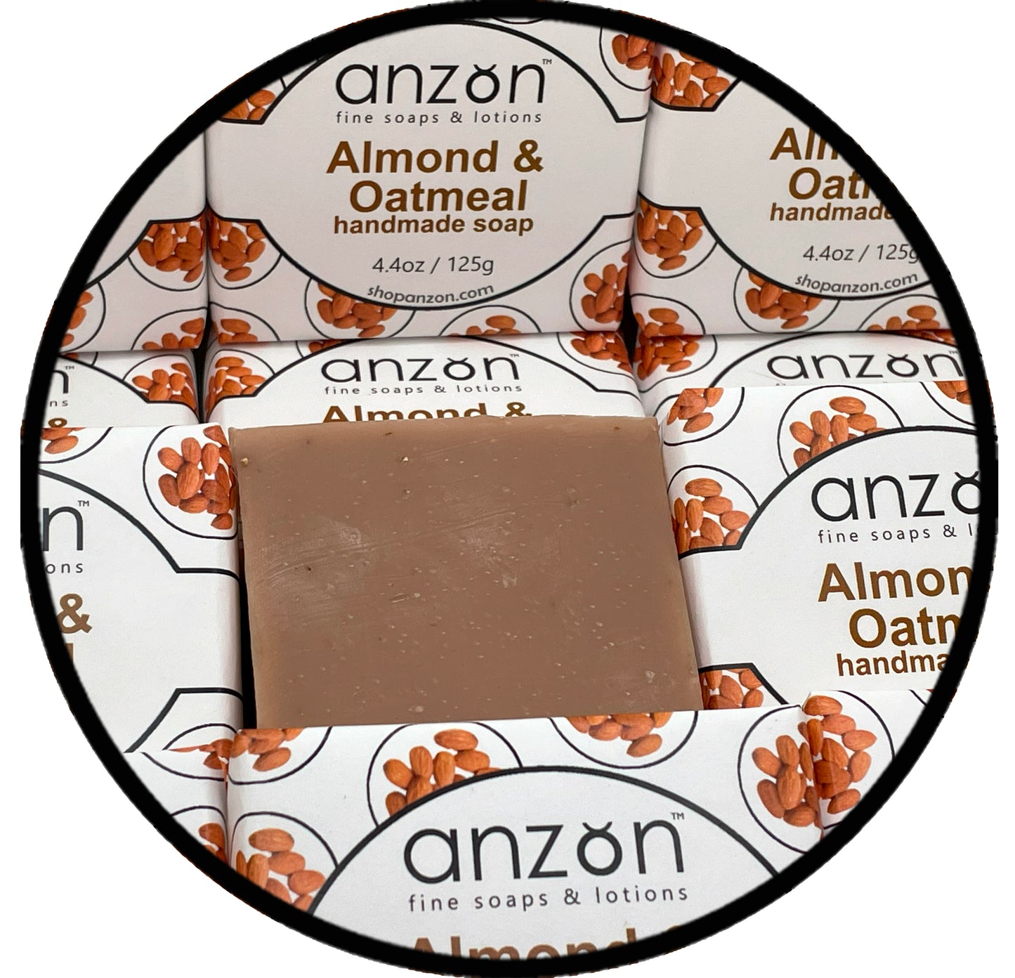 Almond & Oatmeal Handmade Soap