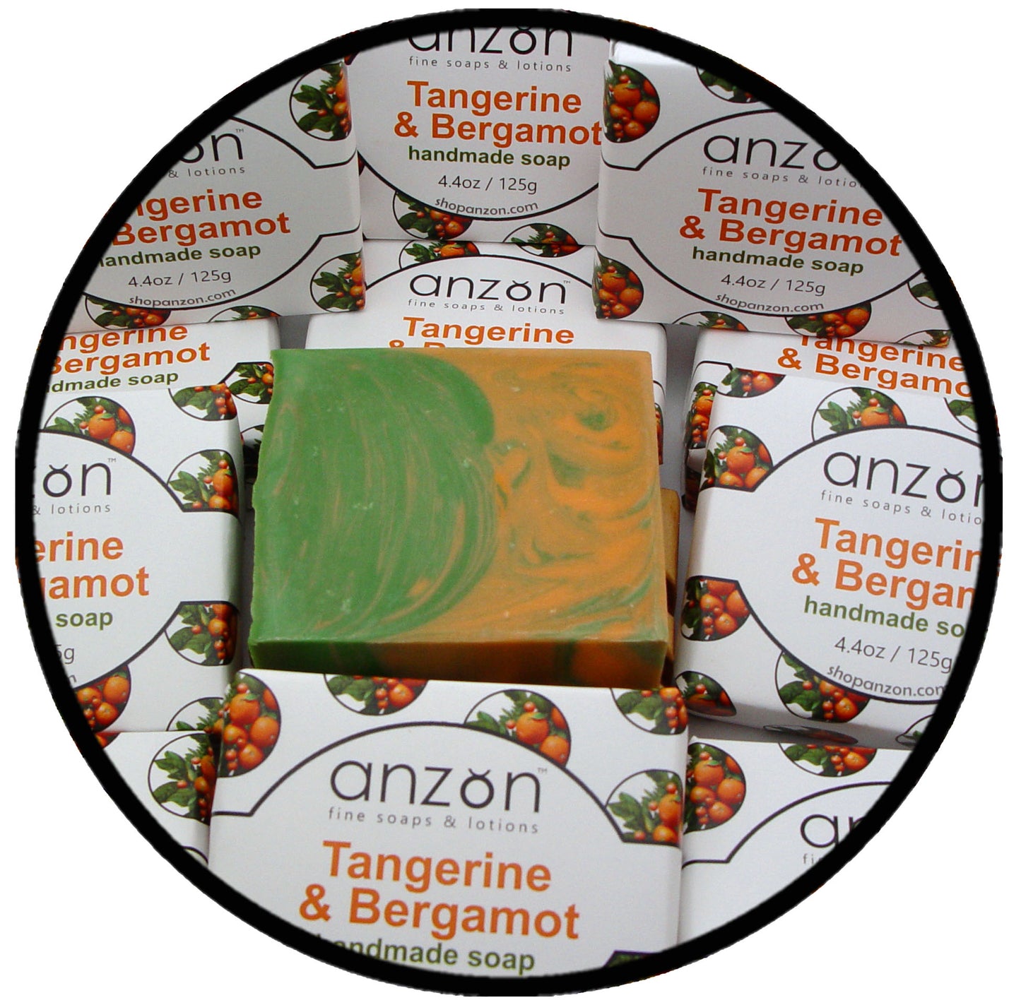 Tangerine & Bergamot Handmade Soap